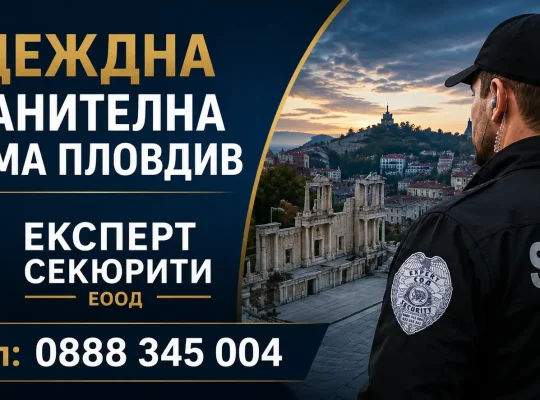 Надеждна охранителна фирма Пловдив | expertsecurity.bg