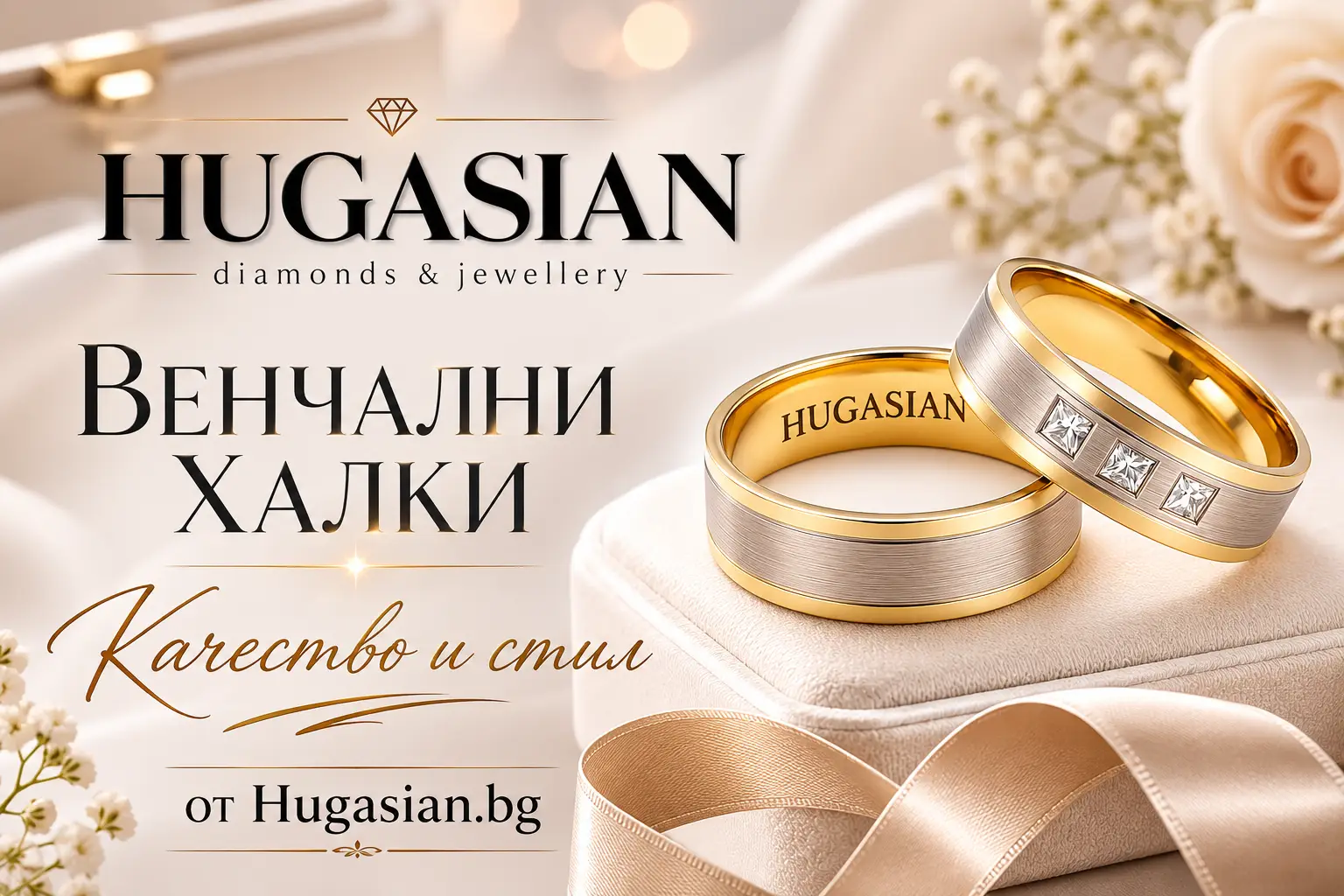 Венчални халки Качество и стил от Hugasian.bg
