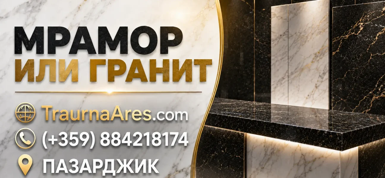 Мраморни и гранитни надгробни плочи traurnaares.com|